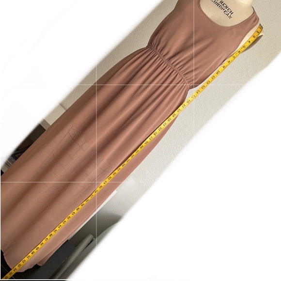 Anthropology Lost April dusty rose Maxi dress size medium - Picture 9 of 10